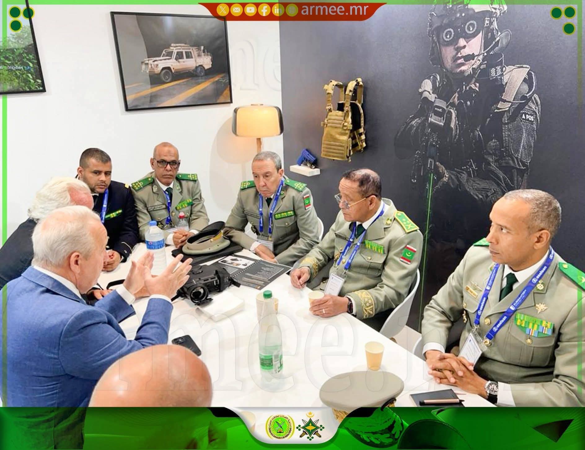 قائد الأركان يشارك في افتتاح النسخة الـ 29 من معرض "يوروساتوري" الدولي للدفاع والأمن