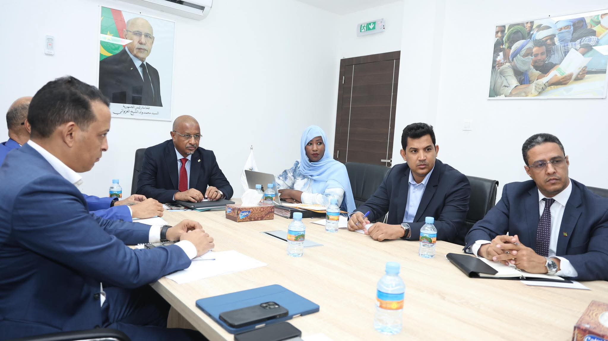 معادن موريتانيا: اجتماع تأطيري لإطلاق الدراسة الاستراتيجية التوجيهية حول إدارة التحديات البيئية وإزالة التلوث بمراكز الخدمات التعدينية التابعة للوكالة
