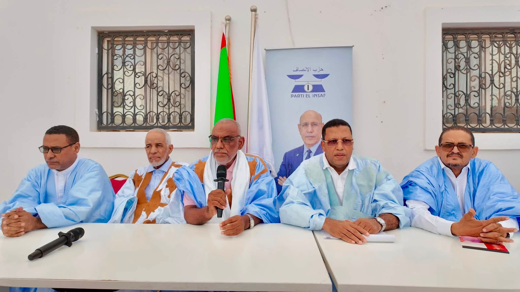 الأمين الدائم لحزب الإنصاف المكلف بلبراكنة يعقد لقاءً تشاورياً مع أطر ومنتخبي ووجهاء مقطع لحجار